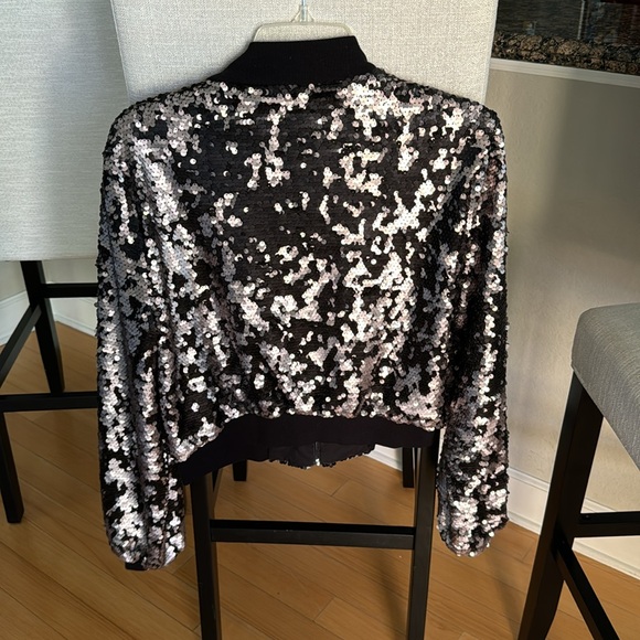 1 State sequin jacket size medium NWOT - Picture 5 of 6